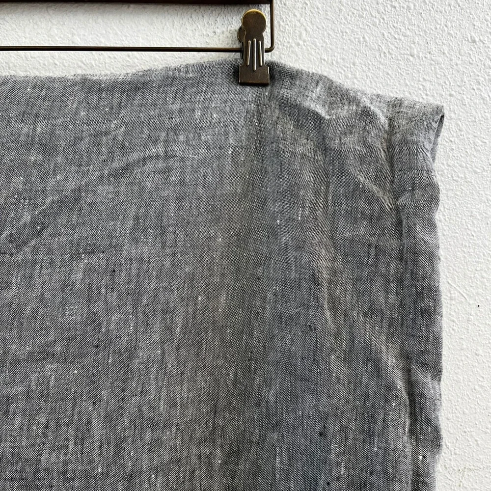 WEST ELM 100% Linen Fitted Sheet Twin Size